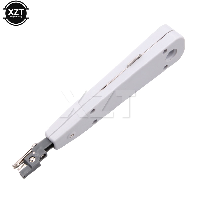 ل كرون المهنية للاتصالات LSA-Plus أداة مع الاستشعار إيثرنت شبكة لوحة التوصيلات غطاء أداة توصيل وفصل RJ11 RJ45 Cat5