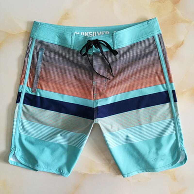الرجال الكلاسيكية 4-Way مرونة boardshort جديد برمودا بناطيل الشواطئ سريعة الجافة مقاوم للماء تصفح السراويل العلامة التجارية الشاطئ تصفح السراويل