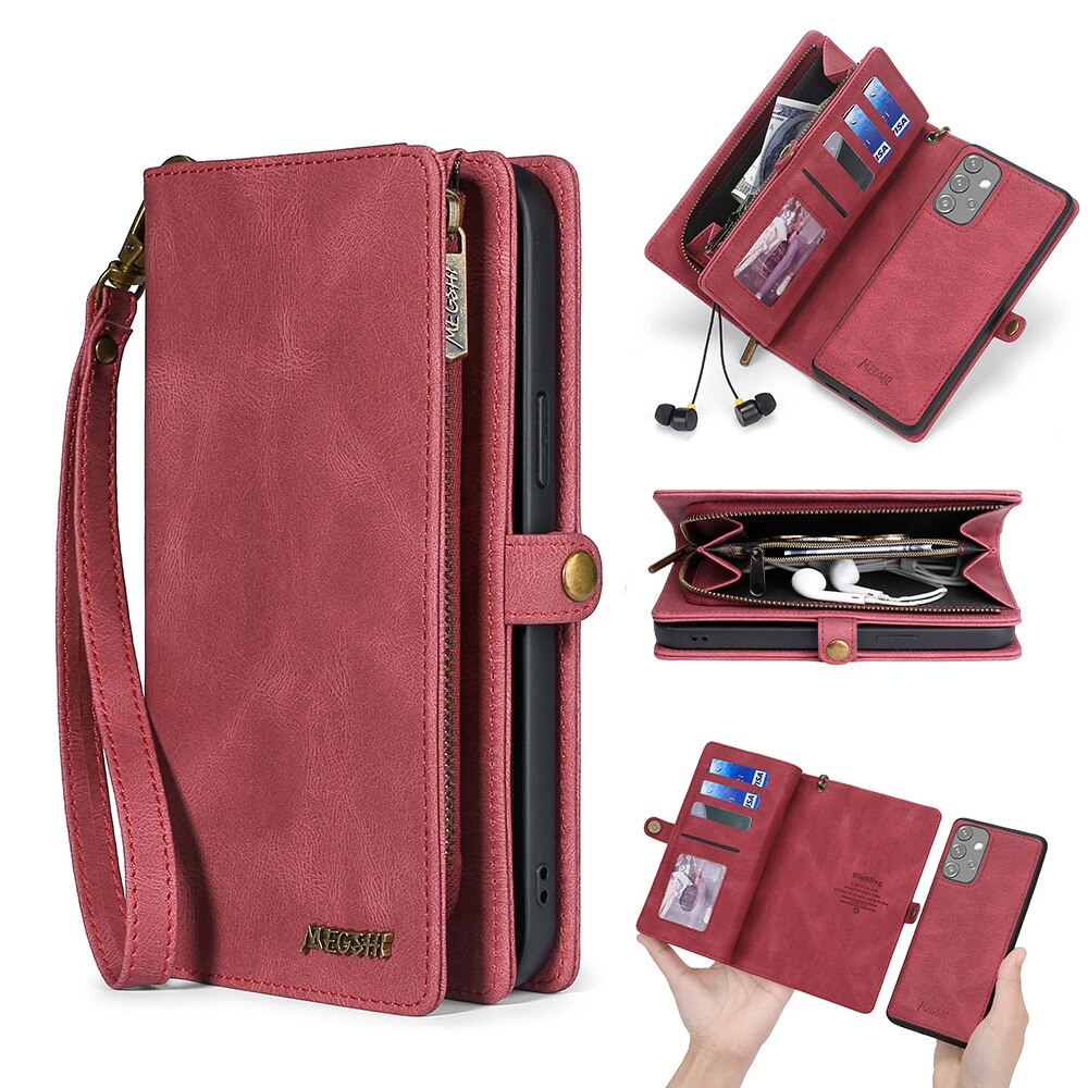 محفظة بو حالة الهاتف ل سامسونج غالاكسي S8 S9 S10 S21 S22 S21FE A10 A12 A20 A30 A31 A32 A41 A42 A50 A52 A70 A72