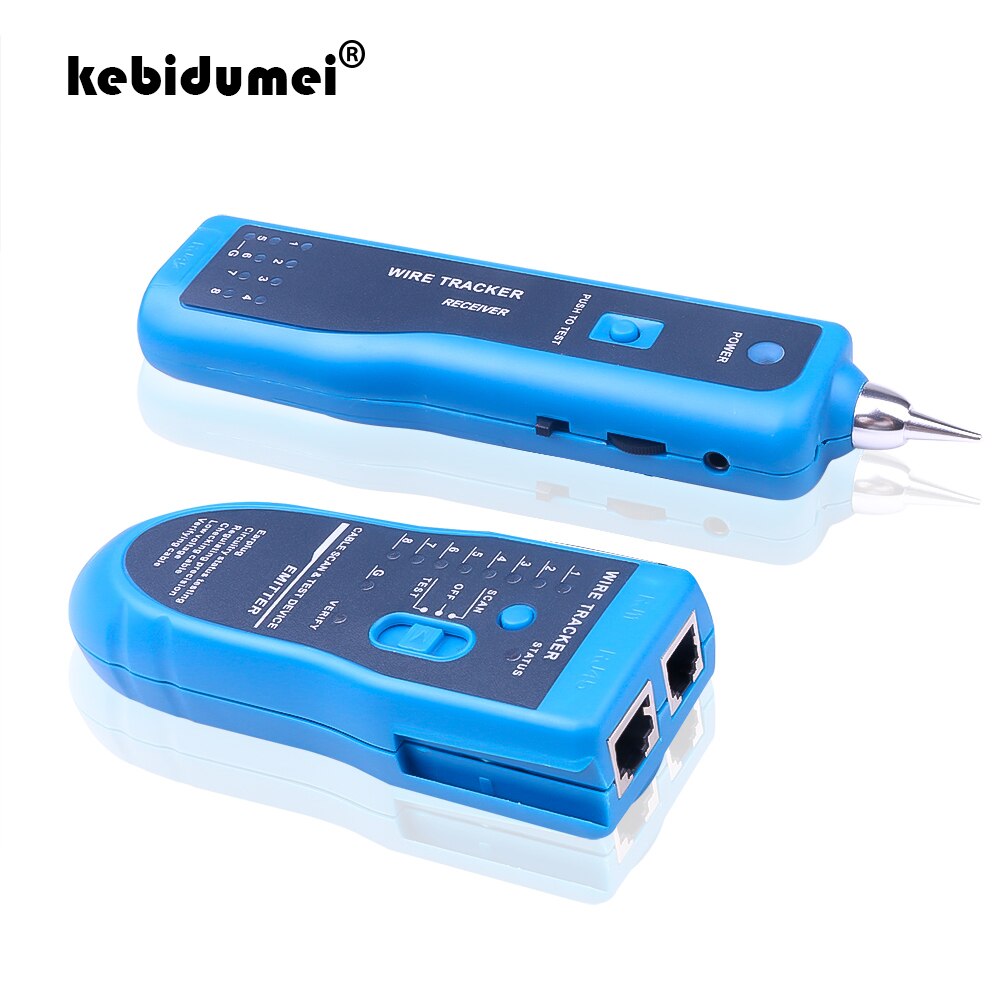 كاشف تتبع كابل شبكة Lan ، أداة تتبع سلك الهاتف ، شبكة إيثرنت ، RJ11 RJ45 Cat5 Cat6