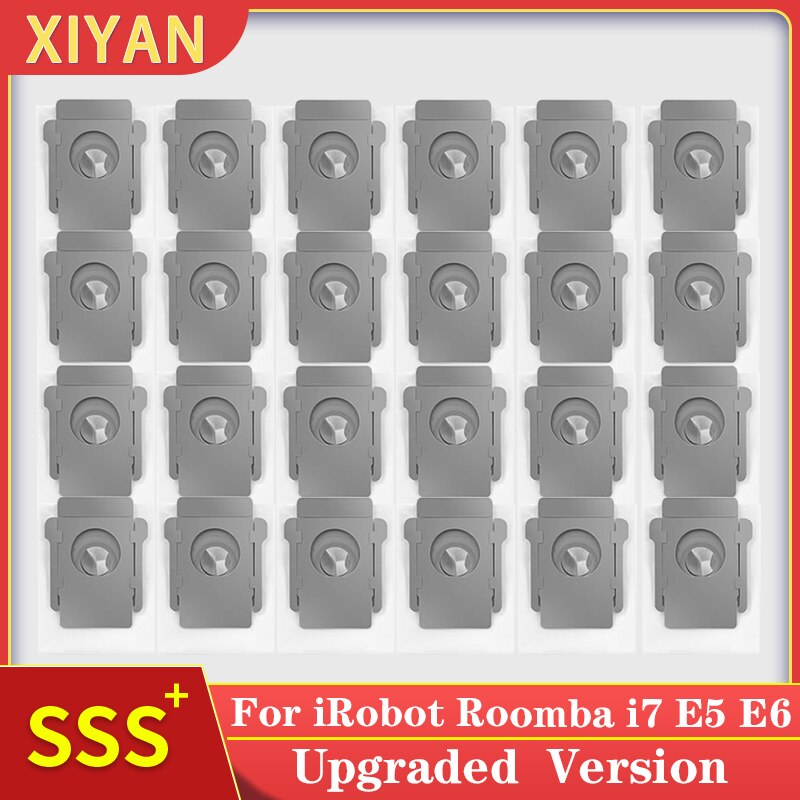 تنظيف حقيبة ل IRobot Roomba I7 + I7 زائد I3 I6 E5 E6 E7 S9 S9 + جهاز آلي لتنظيف الأتربة كيس لجميع الغبار استبدال أجزاء ل الطابق الاجتياح