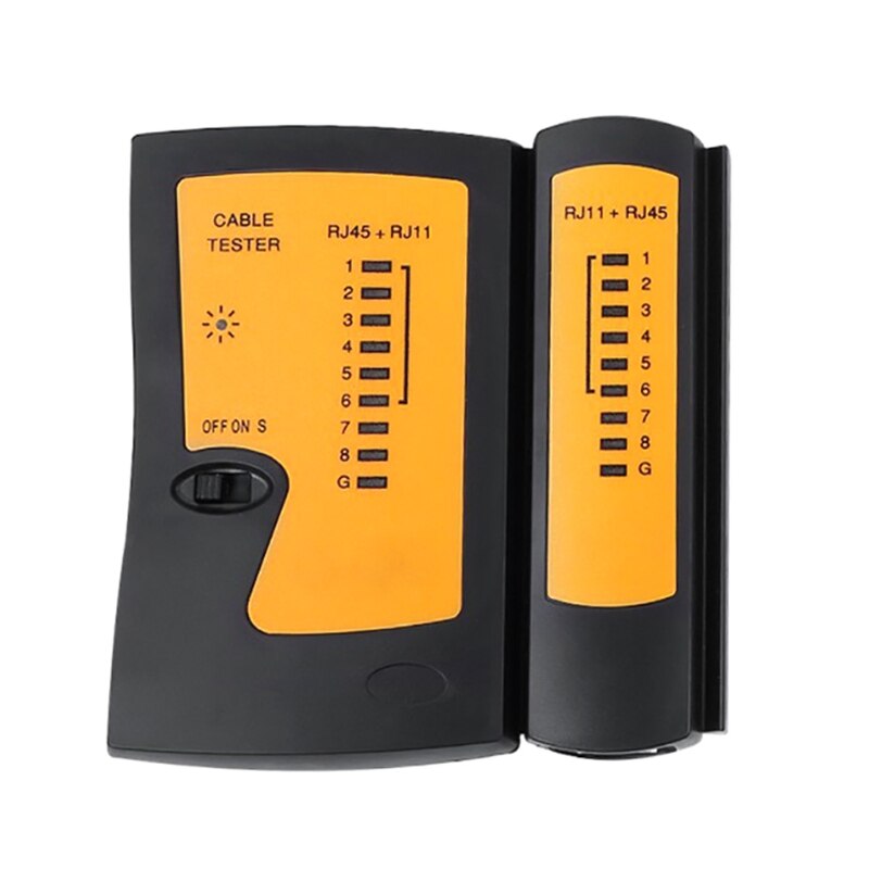 RJ45 كابل لان تستر إيثرنت CAT5 Lan كابل تستر أداة الشبكات دروبشيب