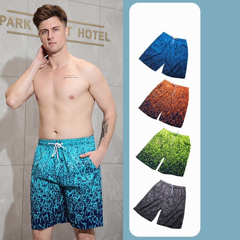 الصيف سريعة الجافة الرجال ملابس السباحة الشاطئ مجلس السراويل ملخصات للرجل السباحة Trunks السباحة الرقمية طباعة السراويل بحر حجم كبير