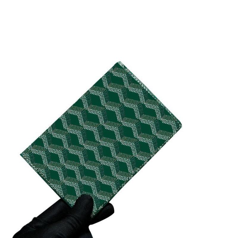 جديد جودة عالية الكلب توثي غطاء جواز سفر الكلاسيكية الرجال النساء حامل جواز سفر الموضة يغطي حامل بطاقة الهوية مع العلامة التجارية الفاخرة