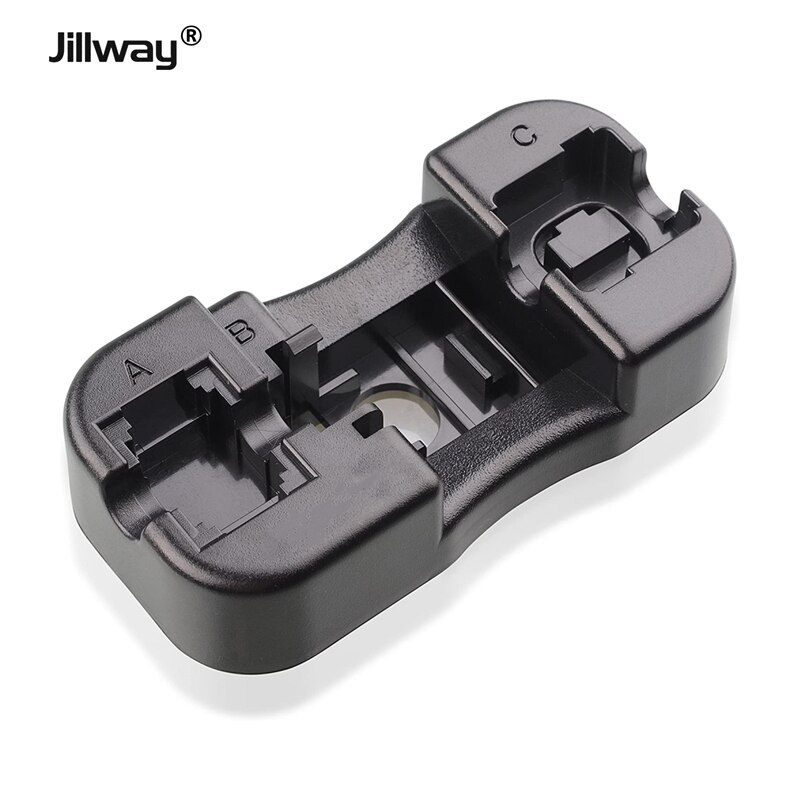 Jillway 90/180 درجة RJ45 وحدة الشبكة عدم الانزلاق قاعدة Cat5e/Cat6/Cat6A RJ11 RJ12 جاك مزيج وحدات 110 لكمة قوس