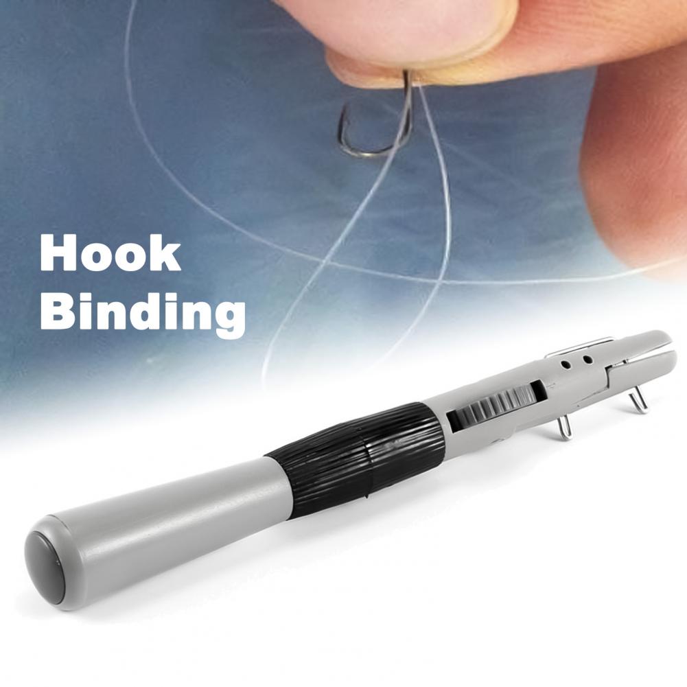 سهلة الحمل القلم تصميم الإبداعية سمكة بلاستيكية فعالة هوك سلك الطبقة لصيد الأسماك هوك الطبقة التعادل هوك Knotter