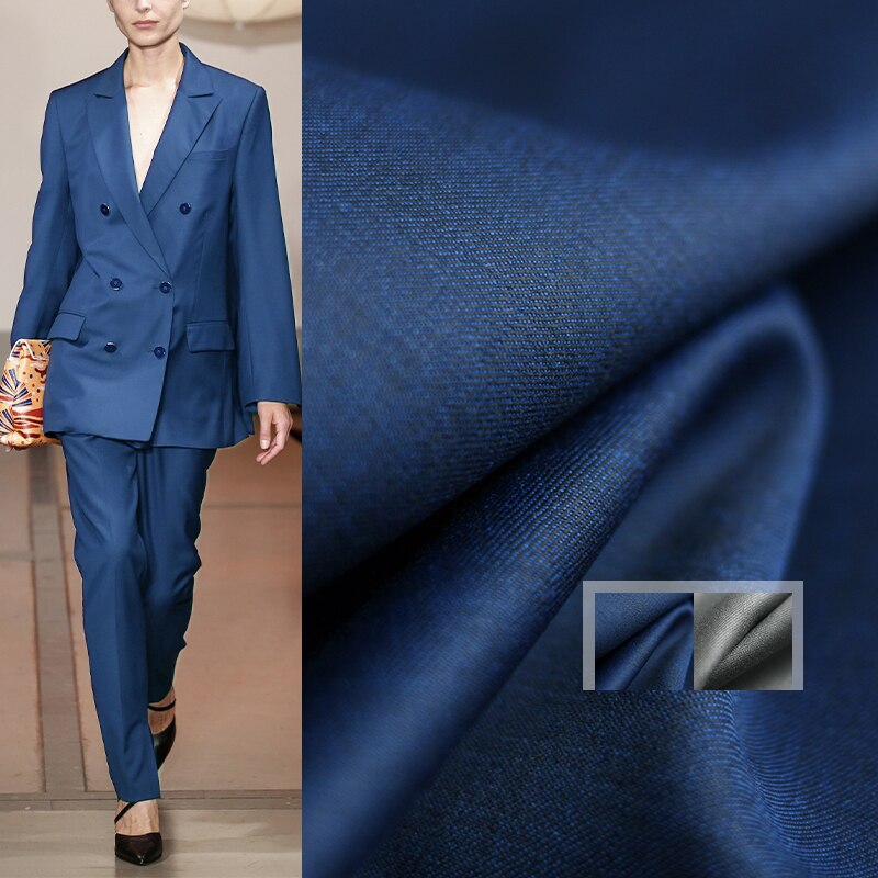 قماش التوت الأحمر إيطالي 140 Supers ميرينو الصوف النسيج مواد الملابس النساء الدعاوى السراويل الخياطة خياط القماش Freeshipping