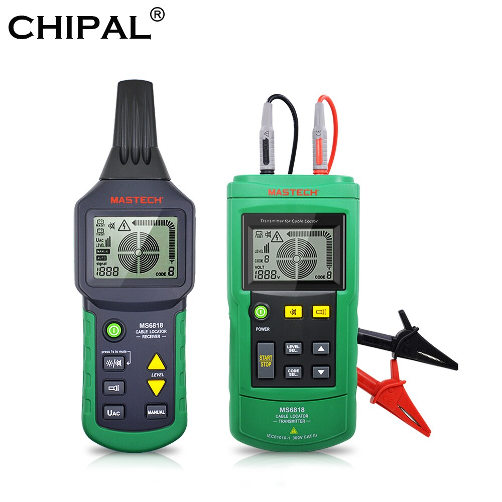 Mastech MS6818 LAN شبكة كابل اختبار الهاتف سلك الهاتف المقتفي الأنابيب محدد كاشف ل Cat5 Cat5E Cat6 Cat6E RJ45 RJ11