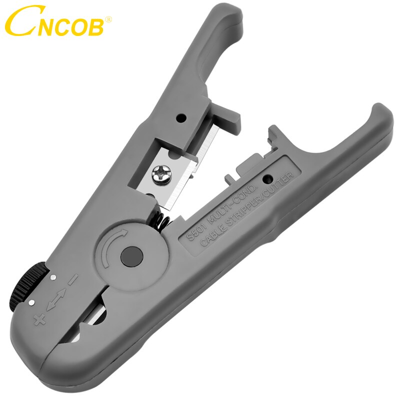 CNCOB-أداة تجريد الأسلاك من 22AWG إلى OD9.5mm(3/8) ، كابل الشبكة المستدير ، تجريد الخط المسطح ، الشكل