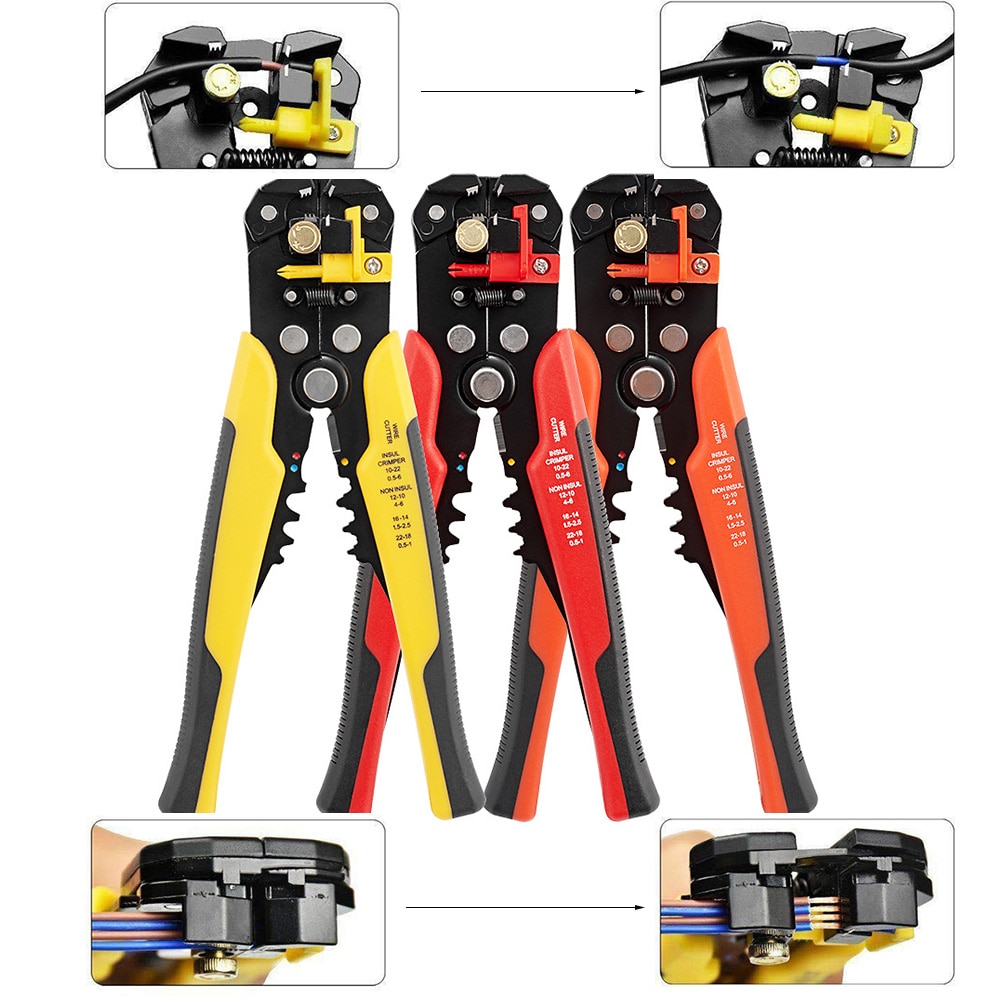 أداة ثني الأسلاك الكهربائية متعددة المهام أداة المكشكش أدوات يدوية كهربائية محترفة أداة ميكانيكي لقواطع الكابلات