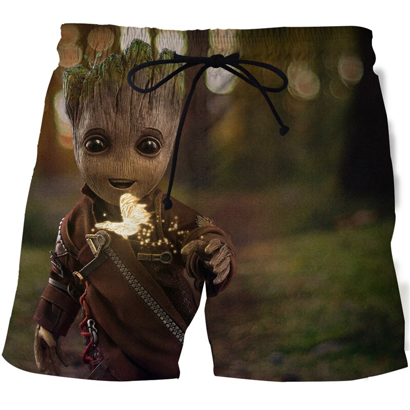 2021 جديد الكرتون السراويل ثلاثية الأبعاد رجالي بناطيل الشواطئ أنيمي تصفح السراويل السراويل الرياضية غير رسمية سراويل اللياقة البدنية السباحة السراويل سريعة الجافة