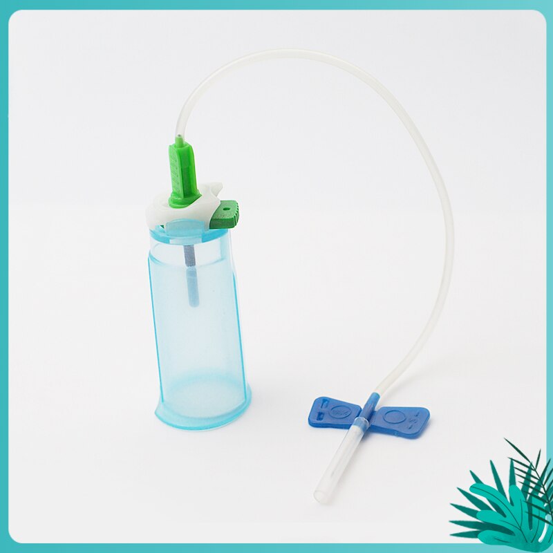 البلاستيك سلامة وعاء لجمع الدم فراغ أنبوب إبرة حامل لجمع الدم الوريدي تحت الجلد