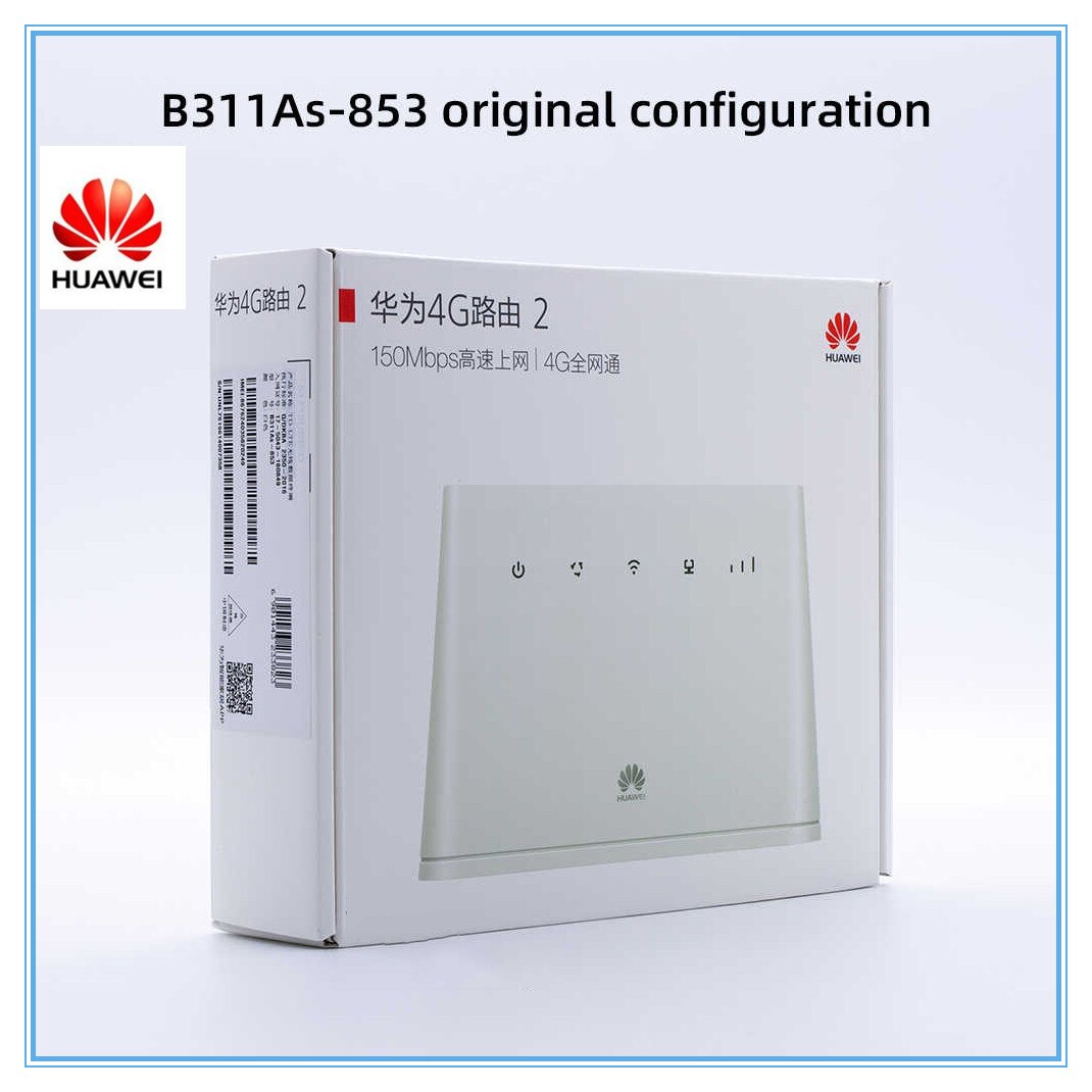 الأصلي هواوي 4G راوتر B311As-853 LTE CPE اللاسلكية موبايل واي فاي هواوي FDD TDD 150Mbps b311-853